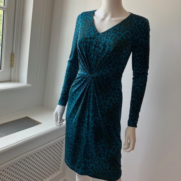 Tahari Leopard dress - Picture 1 of 9